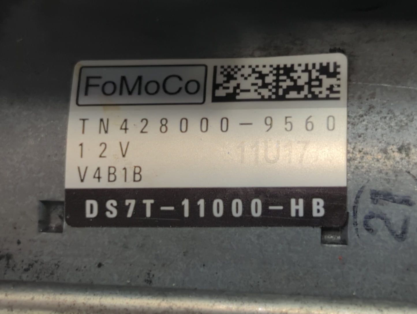 2013-2020 Ford Fusion Car Starter Motor Solenoid OEM P/N:TN428000-6860 DS7T-11000-HB Fits OEM Used Auto Parts - Oemusedautop