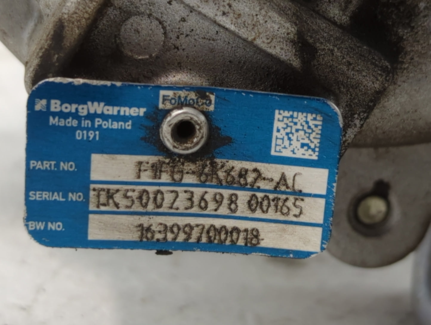 2014 Ford Fusion Turbocharger Turbo Charger Super Charger Supercharger - Oemusedautoparts1.com