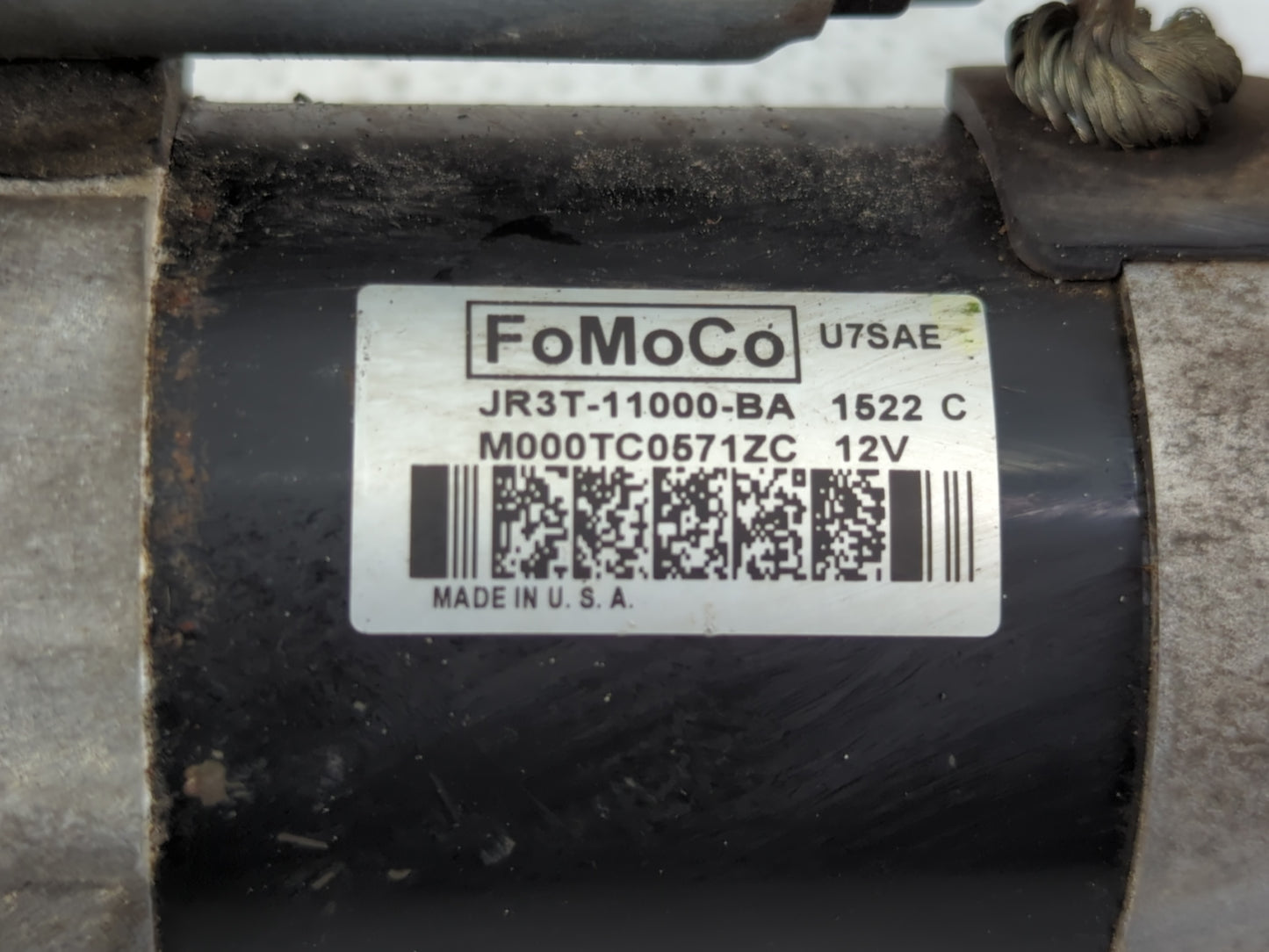 2018-2022 Ford Mustang Car Starter Motor Solenoid OEM P/N:JR3T-11000-BA Fits Fits 2018 2019 2020 2021 2022 OEM Used Auto Par