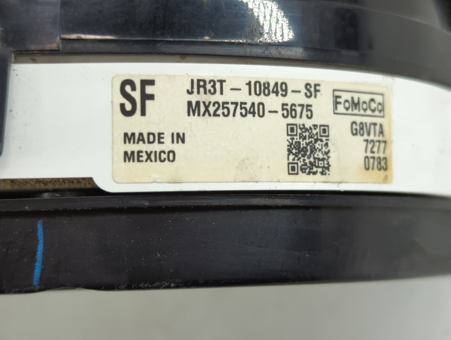 2018 Ford Mustang Instrument Cluster Speedometer Gauges P/N:JR3T-10849-SF Fits OEM Used Auto Parts - Oemusedautoparts1.com