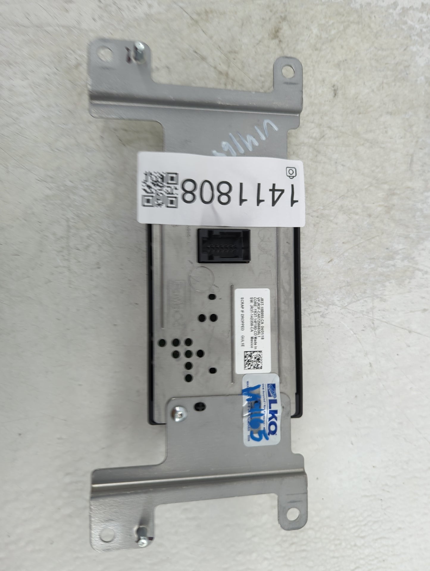 2018-2018 Ford Mustang Information Display Screen - Oemusedautoparts1.com