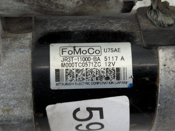 2018-2022 Ford Mustang Car Starter Motor Solenoid OEM P/N:JR3T-11000-BA Fits Fits 2018 2019 2020 2021 2022 OEM Used Auto Parts