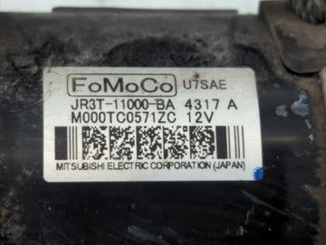 2018-2022 Ford Mustang Car Starter Motor Solenoid OEM P/N:M000TC0571ZC JR3T-11000-BA Fits Fits 2018 2019 2020 2021 2022 OEM Used Auto Parts