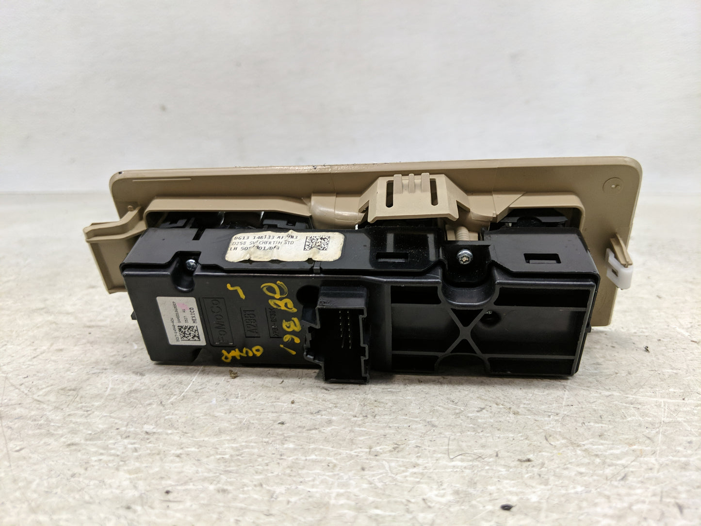 2018 Ford Taurus Master Power Window Switch Replacement Driver Side Left Fits OEM Used Auto Parts - Oemusedautoparts1.com