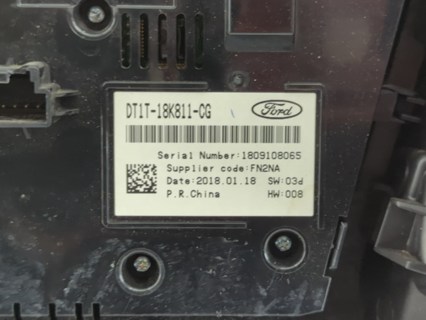 2018-2019 Ford Transit-150 Radio Control Panel - Oemusedautoparts1.com