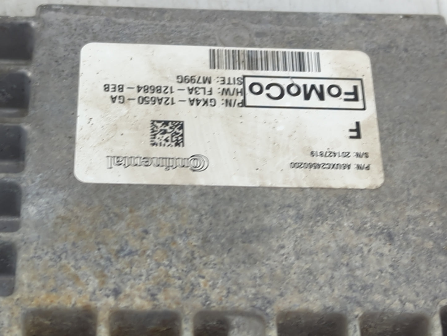 2016-2019 Ford Transit-250 PCM Engine Control Computer ECU ECM PCU OEM P/N:A6SXW24567500 GK4A-12A650-GA Fits OEM Used Auto P