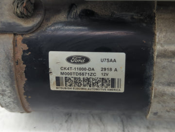 2015-2020 Ford Transit-250 Car Starter Motor Solenoid OEM P/N:CK4T-11000-DA Fits Fits 2015 2016 2017 2018 2019 2020 OEM Used Auto Parts