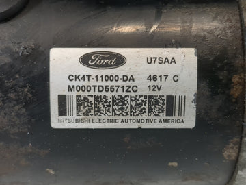 2015-2020 Ford Transit-350 Car Starter Motor Solenoid OEM P/N:CK4T-11000-DA Fits Fits 2015 2016 2017 2018 2019 2020 OEM Used Auto Parts
