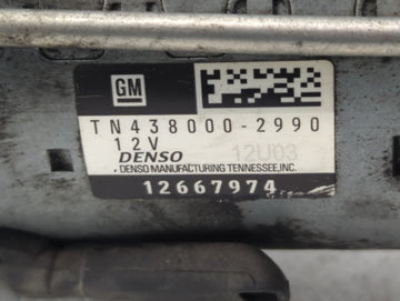 2017-2022 Gmc Acadia Car Starter Motor Solenoid OEM P/N:12667974 438000-2990 Fits Fits 2016 2017 2018 2019 2020 2021 2022 OEM Used Auto Parts