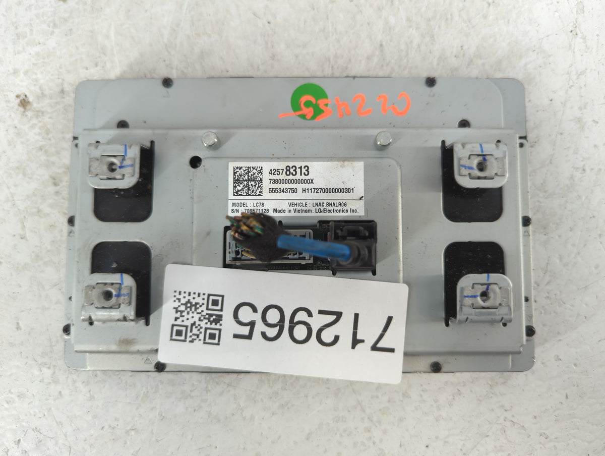 2018-2019 Gmc Canyon Information Radio Display Screen - Oemusedautoparts1.com