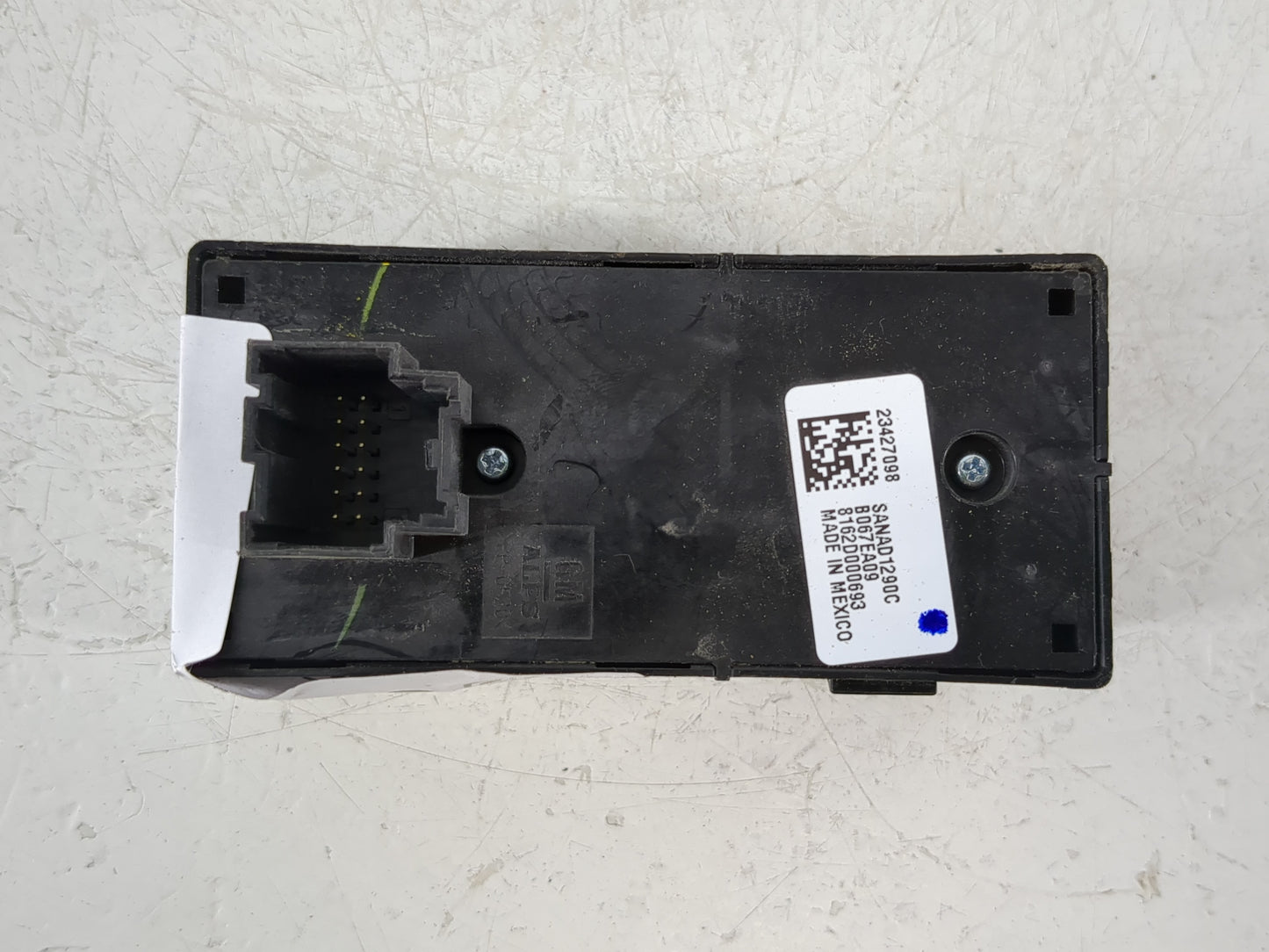 2014-2019 Gmc Sierra 1500 Master Power Window Switch Replacement Driver Side Left P/N:23427098 Fits OEM Used Auto Parts - Oe