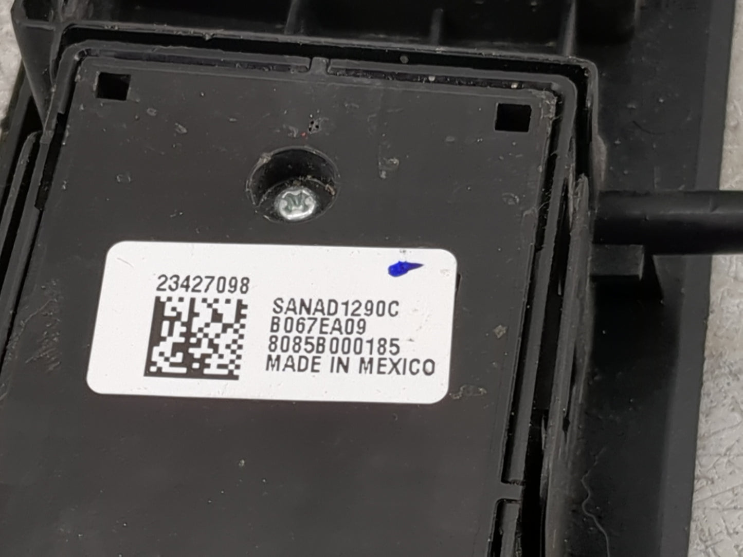 2014-2019 Gmc Sierra 1500 Master Power Window Switch Replacement Driver Side Left P/N:23427098 SANAD1290C Fits OEM Used Auto