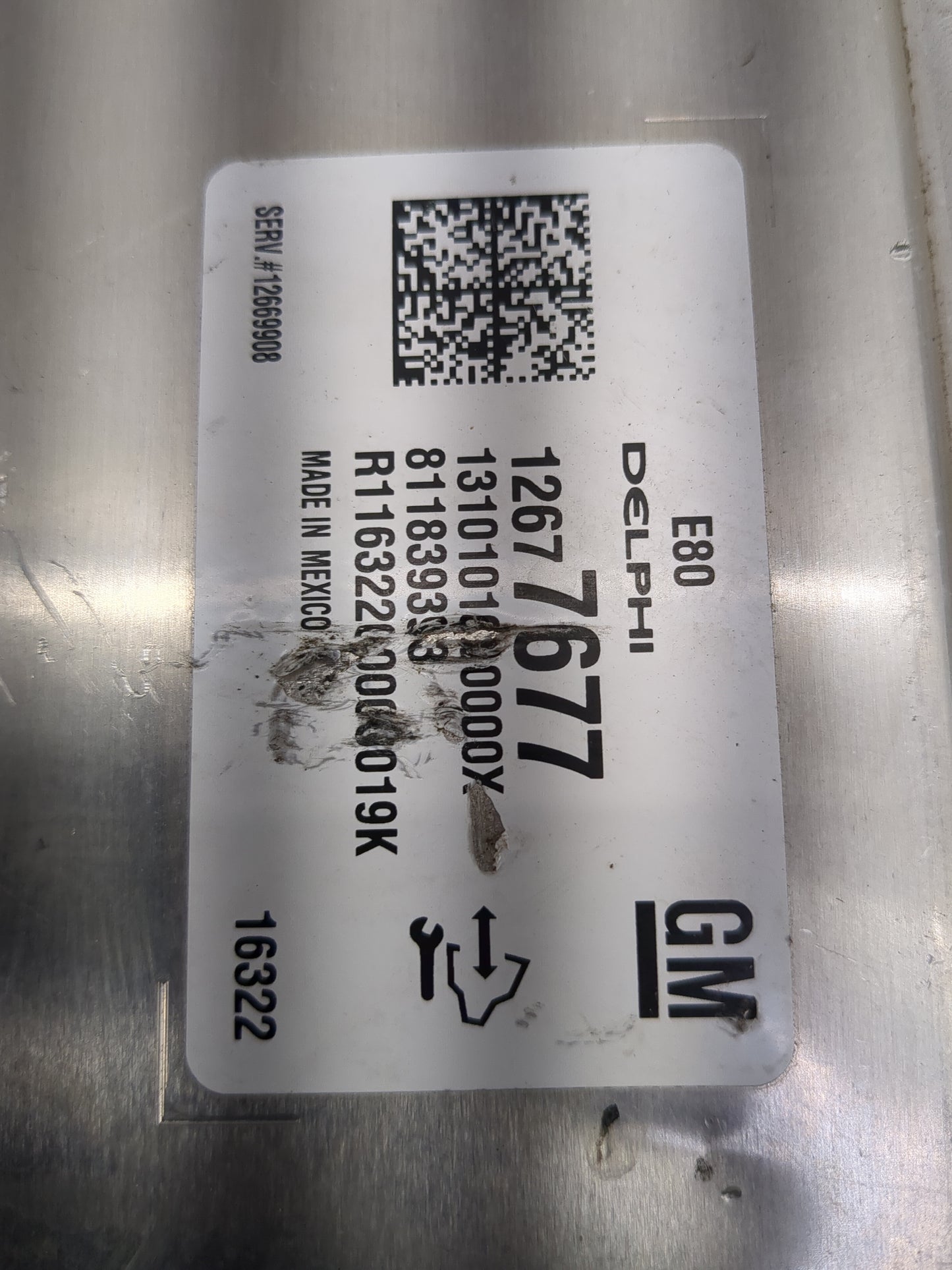 2018-2020 Gmc Terrain PCM Engine Control Computer ECU ECM PCU OEM P/N:12677677 12688128 Fits Fits 2017 2018 2019 2020 2021 2