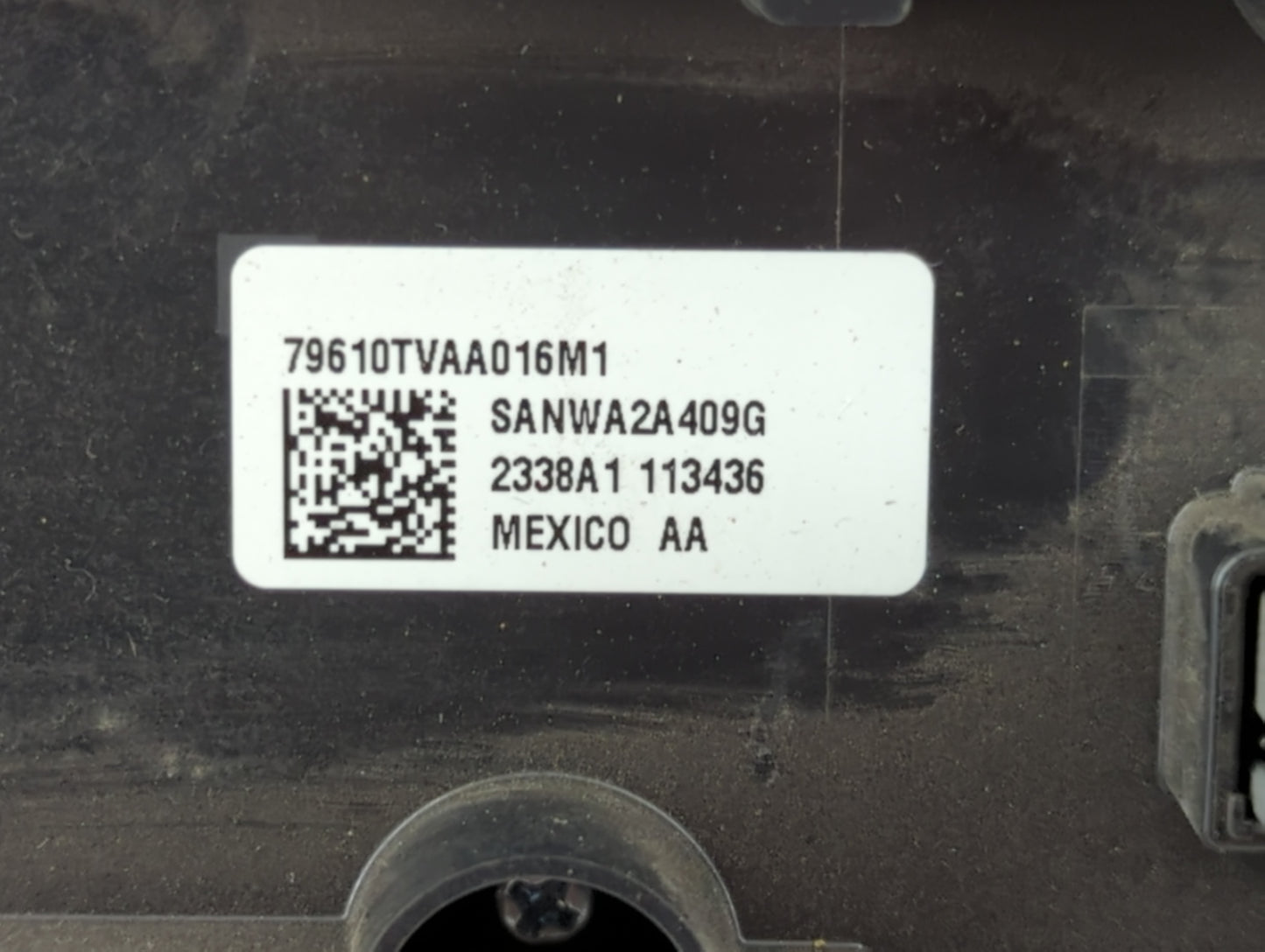 2018-2020 Honda Accord Climate Control Module Temperature AC/Heater Replacement P/N:79610TVAA016M1 Fits Fits 2018 2019 2020