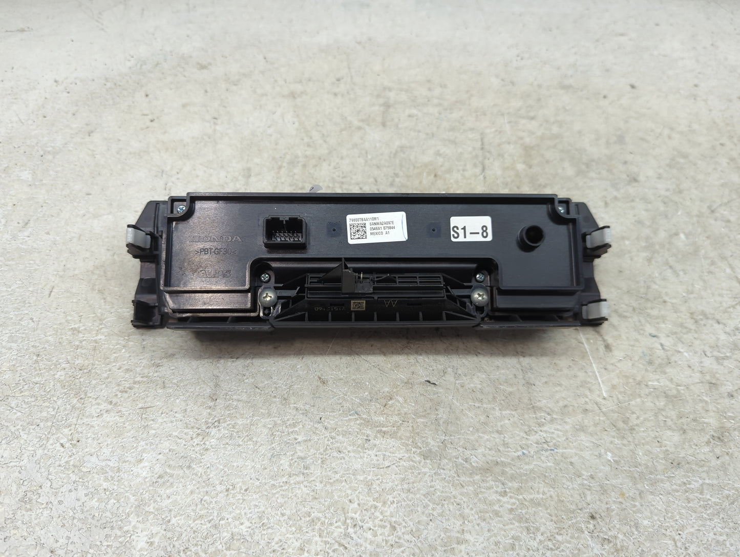 2016-2021 Honda Civic Climate Control Module Temperature AC/Heater Replacement P/N:79600TBAA110M1 SANWA2A097E Fits OEM Used