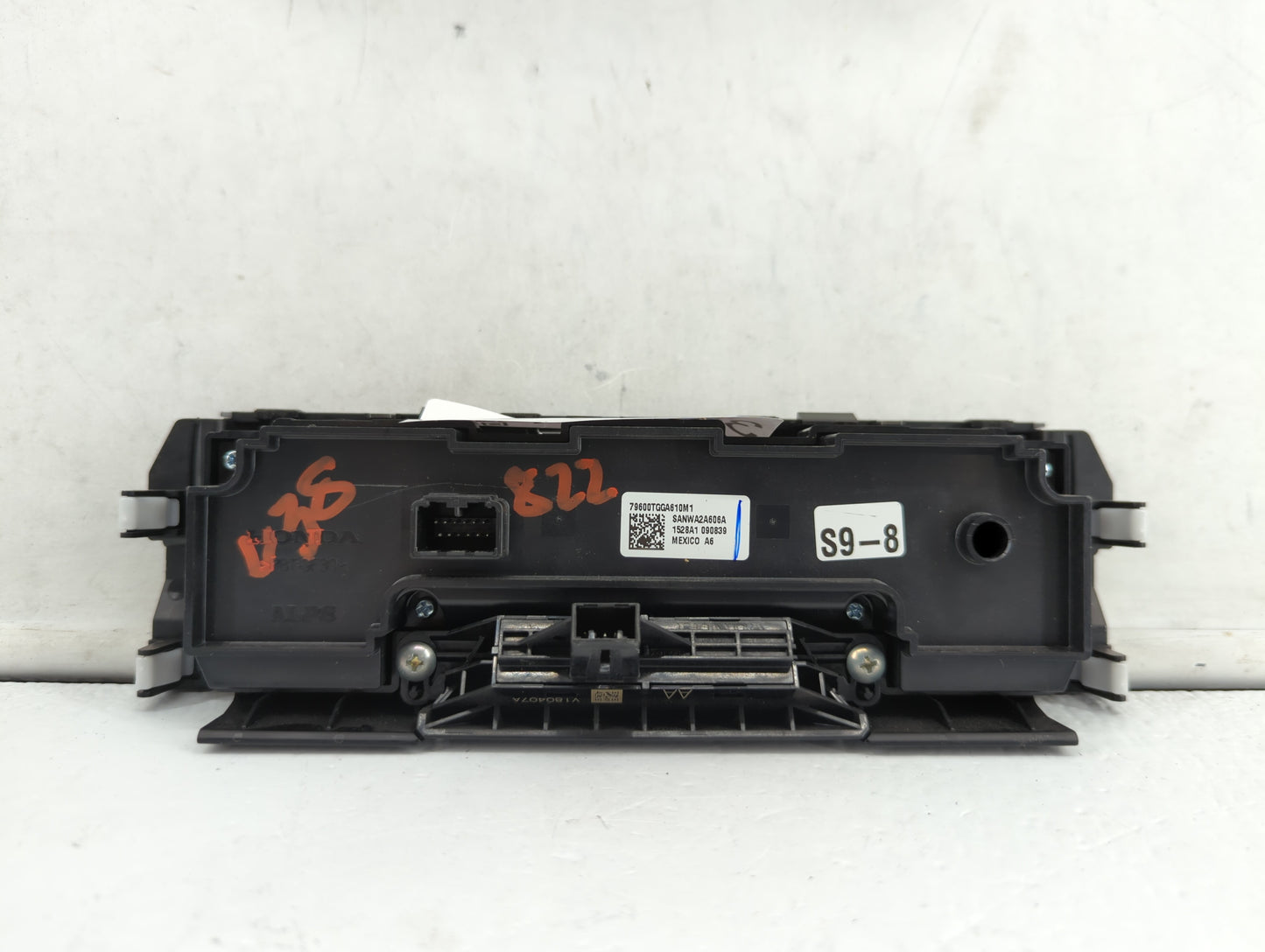 2016-2018 Honda Civic Climate Control Module Temperature AC/Heater Replacement P/N:79600-TGG-A610-M1 79600TGGA610M1 Fits OEM