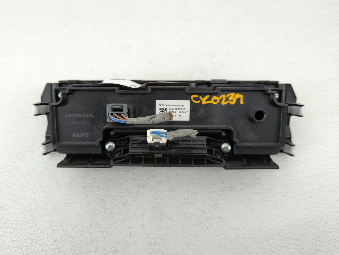 2017-2018 Honda Civic Climate Control Module Temperature AC/Heater Replacement P/N:79600-TGG-A610-M1 Fits Fits 2017 2018 OEM