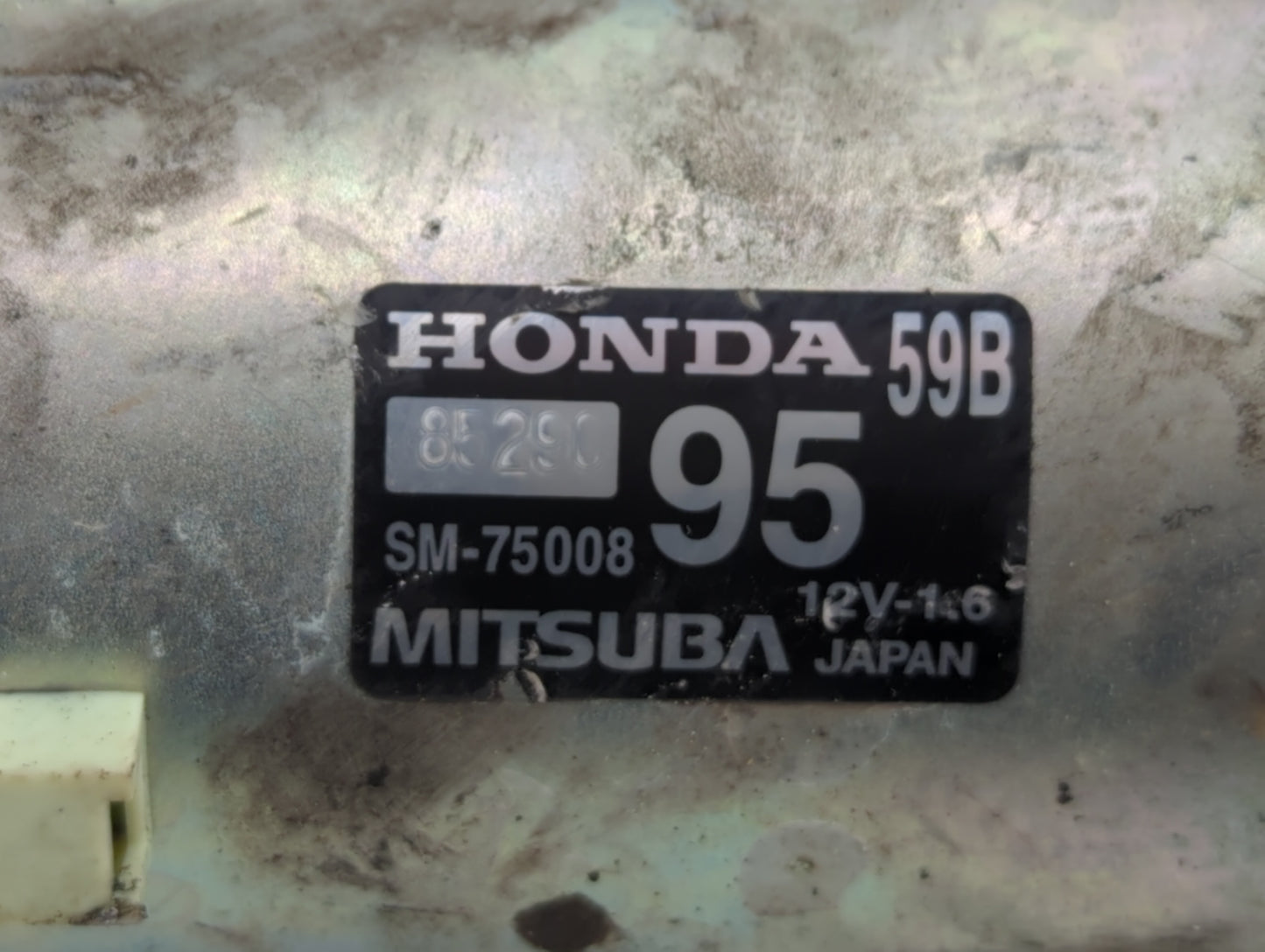 2016-2017 Honda Civic Car Starter Motor Solenoid OEM P/N:SM-75008 Fits Fits 2016 2017 2020 OEM Used Auto Parts - Oemusedauto