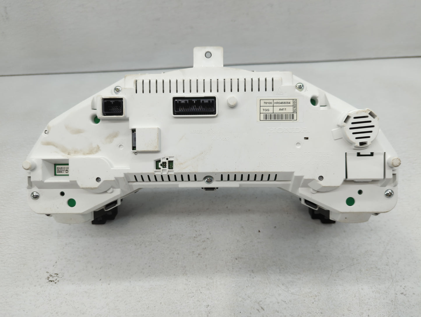 2018 Honda Civic Instrument Cluster Speedometer Gauges P/N:78100 HR0468094 Fits OEM Used Auto Parts - Oemusedautoparts1.com