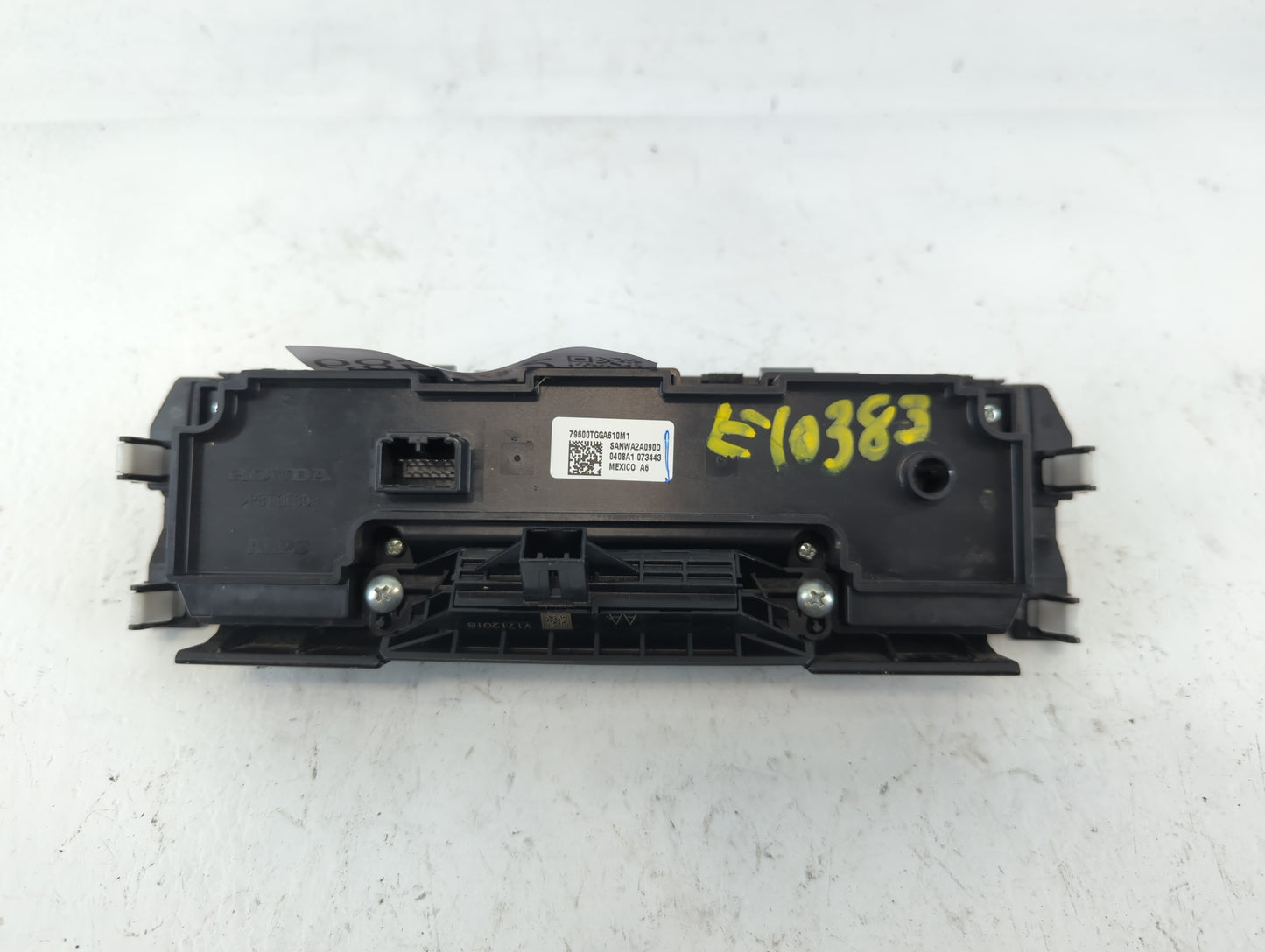 2017-2018 Honda Civic Climate Control Module Temperature AC/Heater Replacement P/N:79600TGGA610M1 0408A1 073443 Fits OEM Use