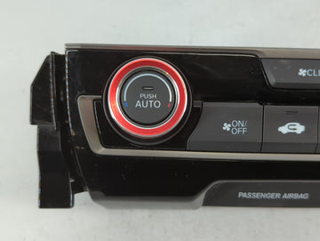 2017-2018 Honda Civic Climate Control Module Temperature AC/Heater Replacement P/N:SANWA2A158C 0338A3 055036 Fits Fits 2017 2018 OEM Used Auto Parts