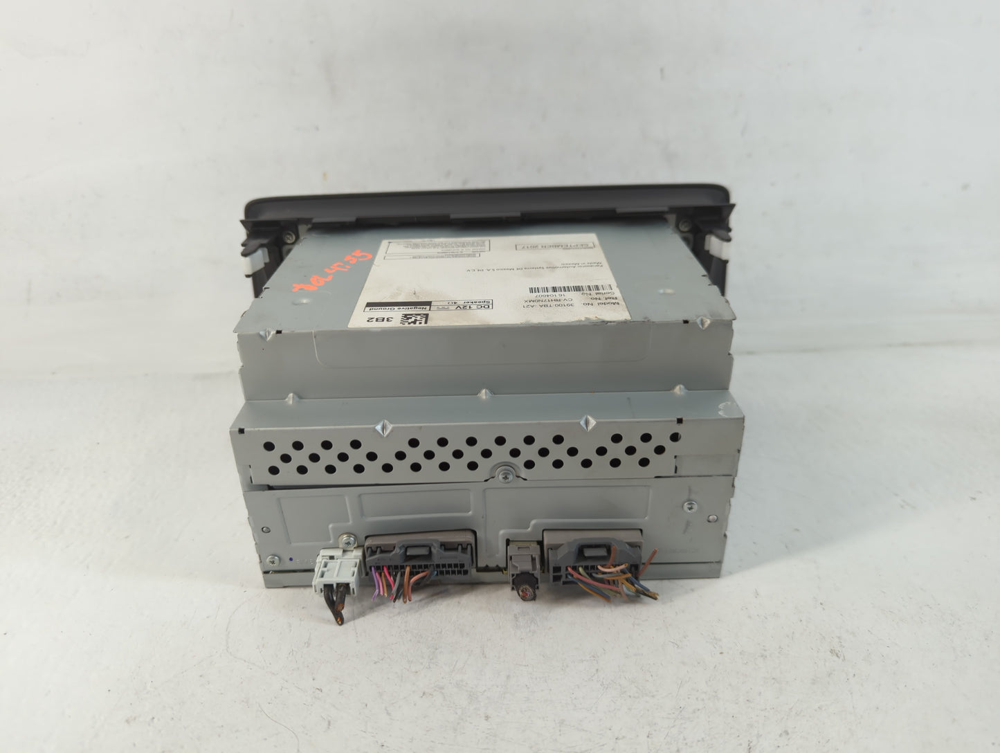2018 Honda Civic Radio AM FM Cd Player Receiver Replacement P/N:39100-TBA-A21 Fits OEM Used Auto Parts - Oemusedautoparts1.c