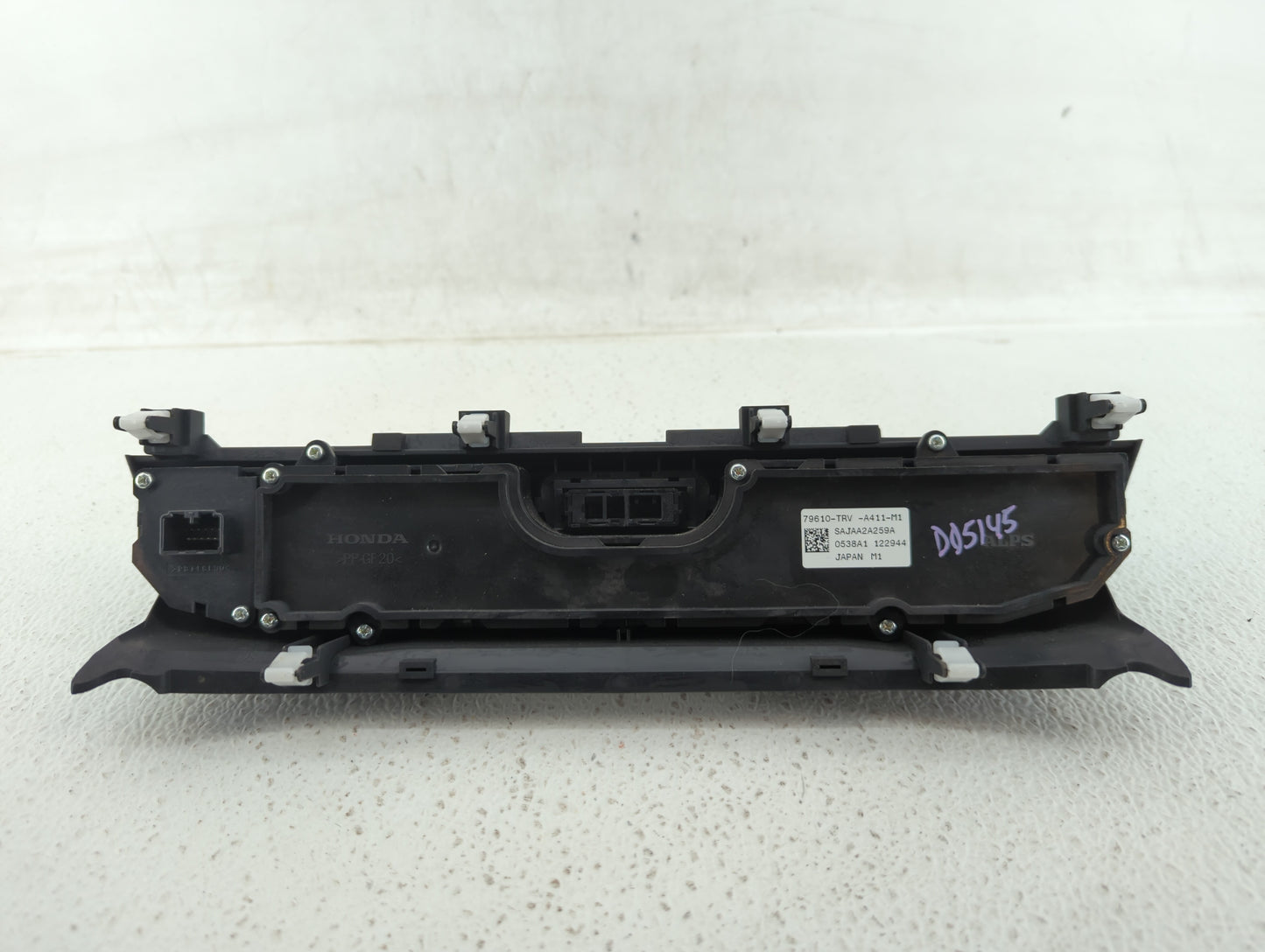 2017 Honda Clarity Climate Control Module Temperature AC/Heater Replacement P/N:79610-TRV-A411-M1 Fits OEM Used Auto Parts -
