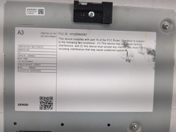 2018 Honda Odyssey Radio AM FM Cd Player Receiver Replacement P/N:39540-THR-A311-M1 Fits OEM Used Auto Parts