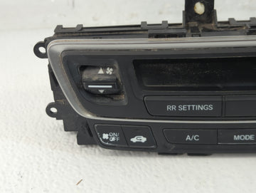 2016-2018 Honda Pilot Climate Control Module Temperature AC/Heater Replacement P/N:79600TG7A011M Fits Fits 2016 2017 2018 OEM Used Auto Parts