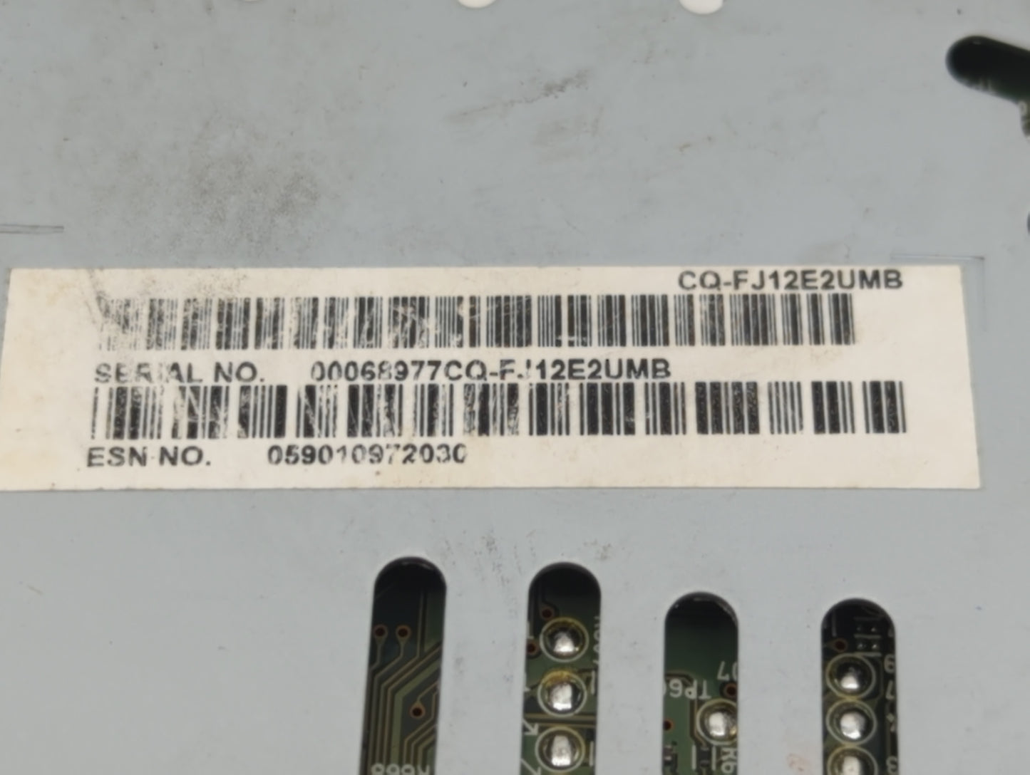 2018-2022 Hyundai Accent Radio AM FM Cd Player Receiver Replacement P/N:CQ-FJ12E2UMB Fits Fits 2018 2019 2020 2021 2022 OEM