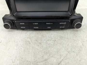 2018-2020 Hyundai Accent Radio AM FM Cd Player Receiver Replacement P/N:96160-J0100URD Fits Fits 2018 2019 2020 OEM Used Auto Parts