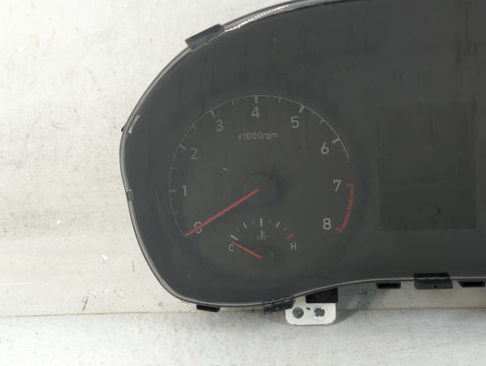 2018 Hyundai Accent Instrument Cluster Speedometer Gauges P/N:94001-J0030 Fits OEM Used Auto Parts
