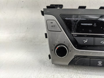 2017-2018 Hyundai Elantra Climate Control Module Temperature AC/Heater Replacement P/N:97250-F20624X Fits Fits 2017 2018 OEM Used Auto Parts