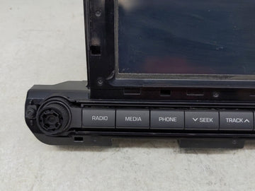 2017-2018 Hyundai Elantra Radio AM FM Cd Player Receiver Replacement P/N:96160-F2101UAT Fits Fits 2017 2018 OEM Used Auto Parts