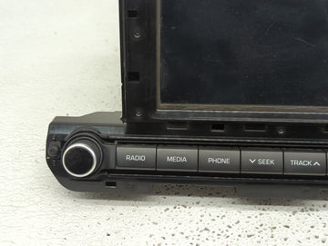 2017-2018 Hyundai Elantra Radio AM FM Cd Player Receiver Replacement P/N:96160-F2101UAT Fits Fits 2017 2018 OEM Used Auto Parts