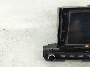 2017-2018 Hyundai Elantra Radio AM FM Cd Player Receiver Replacement P/N:96160-F2101UAT Fits Fits 2017 2018 OEM Used Auto Parts