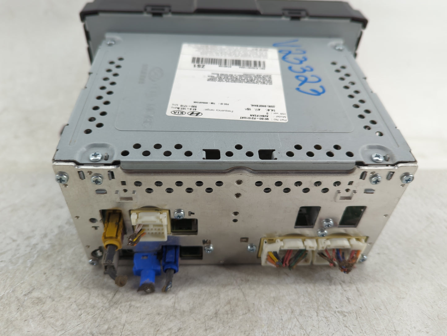 2017-2018 Hyundai Elantra Radio AM FM Cd Player Receiver Replacement P/N:96160-F2101UAT Fits Fits 2017 2018 OEM Used Auto Pa