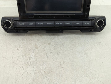 2017-2018 Hyundai Elantra Radio AM FM Cd Player Receiver Replacement P/N:96160-F2101UAT Fits Fits 2017 2018 OEM Used Auto Parts