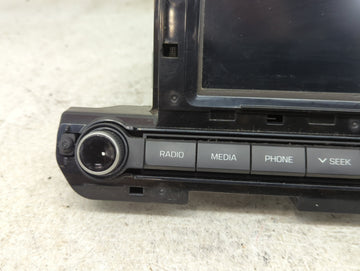 2017-2018 Hyundai Elantra Radio AM FM Cd Player Receiver Replacement P/N:96160-F2101UAT AVB41F2AN, TQ8-AVB40F Fits Fits 2017 2018 OEM Used Auto Parts