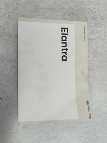 2018 Hyundai Elantra Owners Manual Book Guide P/N:JF3O-EU85I OEM Used Auto Parts