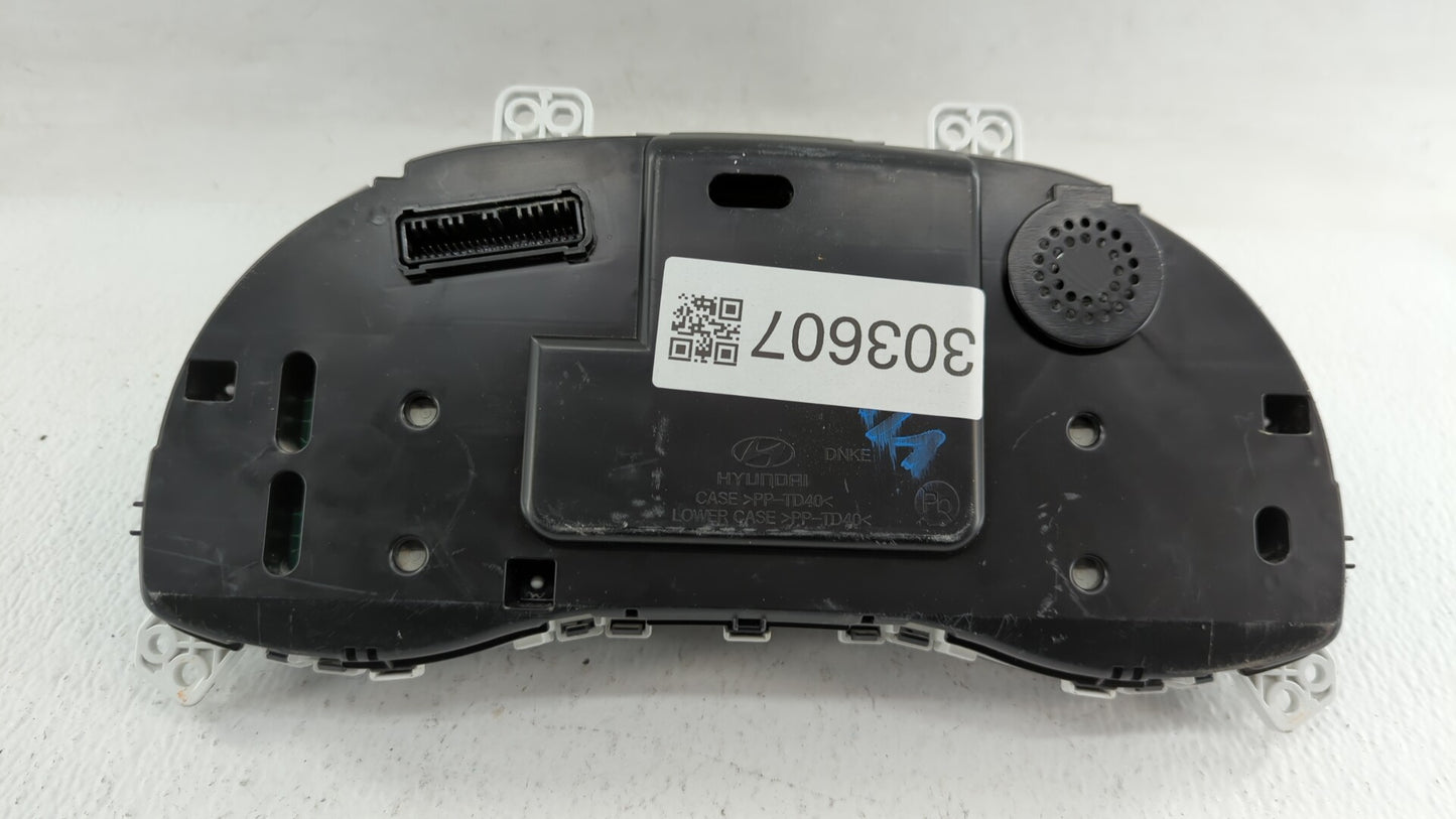 2017-2018 Hyundai Elantra Instrument Cluster Speedometer Gauges P/N:94011F3012 15780-01711H, 94011-F3010 Fits Fits 2017 2018
