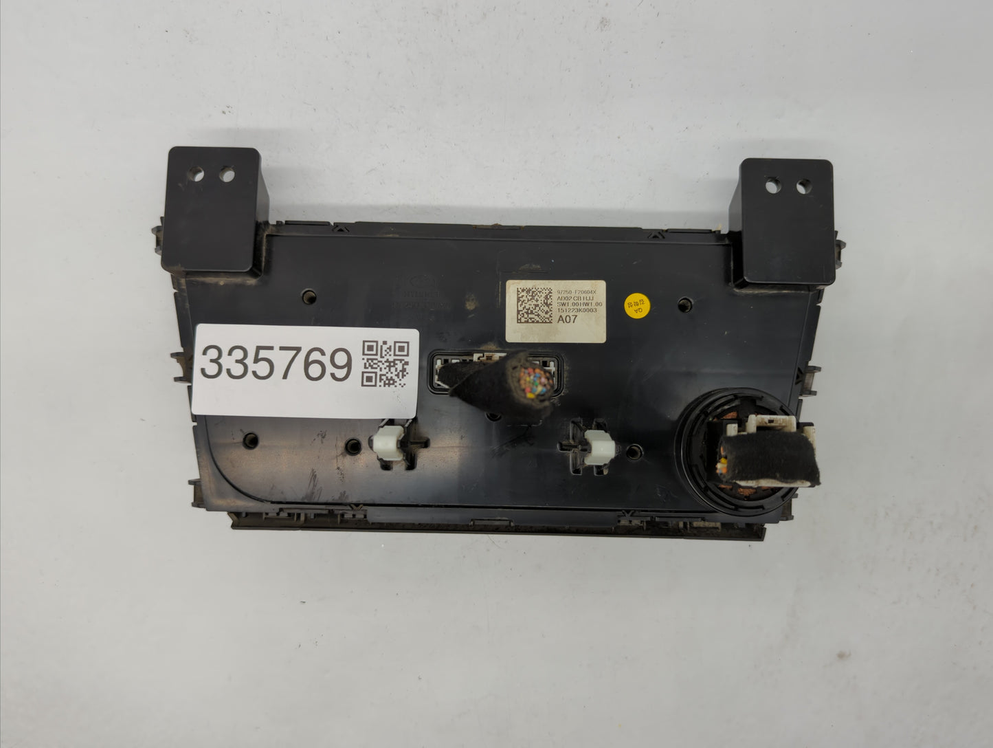 2017-2018 Hyundai Elantra Climate Control Module Temperature AC/Heater Replacement P/N:97250-F20614X 97250-F2AH0 Fits OEM Us