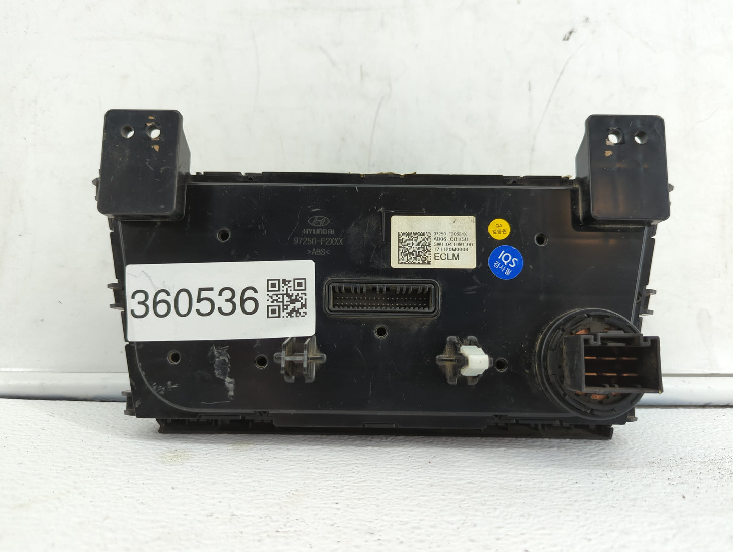 2017-2018 Hyundai Elantra Climate Control Module Temperature AC/Heater Replacement P/N:97250-F2XXX 97250-F20614X Fits OEM Us