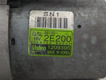 2013-2020 Hyundai Elantra Car Starter Motor Solenoid OEM P/N:36100-2E200 Fits Fits 2013 2014 2016 2017 2018 2019 2020 2021 2022 OEM Used Auto Parts