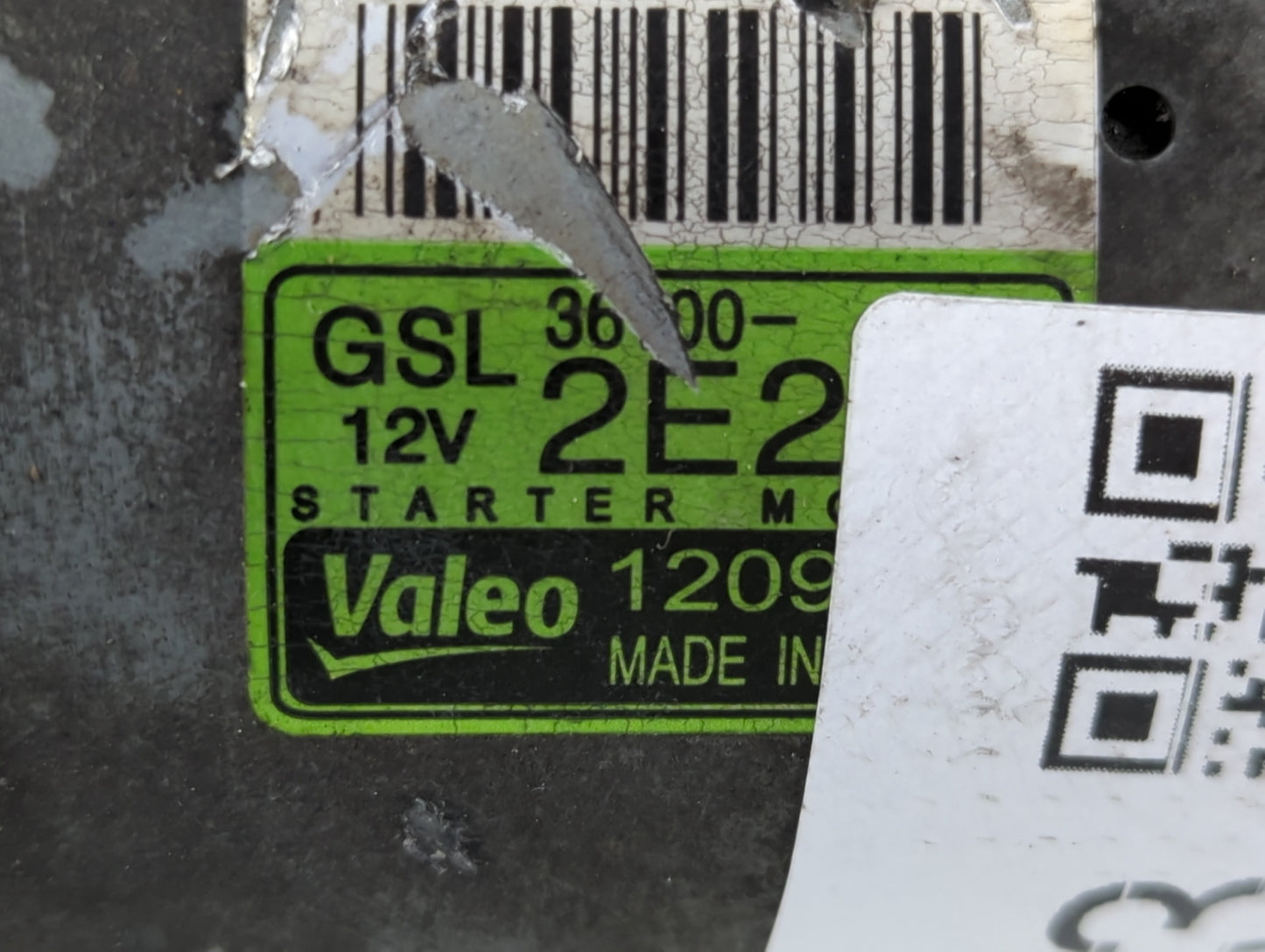 2013-2020 Hyundai Elantra Car Starter Motor Solenoid OEM P/N:1209395 36100-2E200 Fits OEM Used Auto Parts - Oemusedautoparts