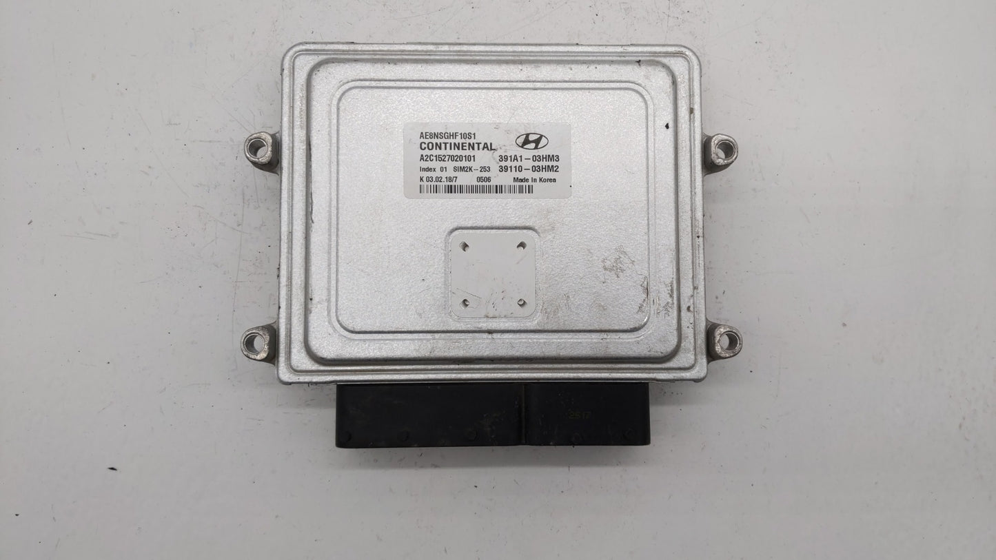2017-2018 Hyundai Ioniq PCM Engine Control Computer ECU ECM PCU OEM P/N:39101-03HM4 39110-03HM4, 39101-03HM2 Fits Fits 2017