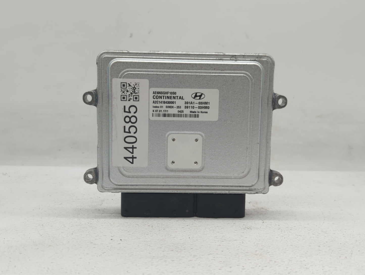 2017-2020 Hyundai Ioniq PCM Engine Control Computer ECU ECM PCU OEM P/N:39110-03HM0 391A1-03HM1 Fits Fits 2017 2018 2019 202