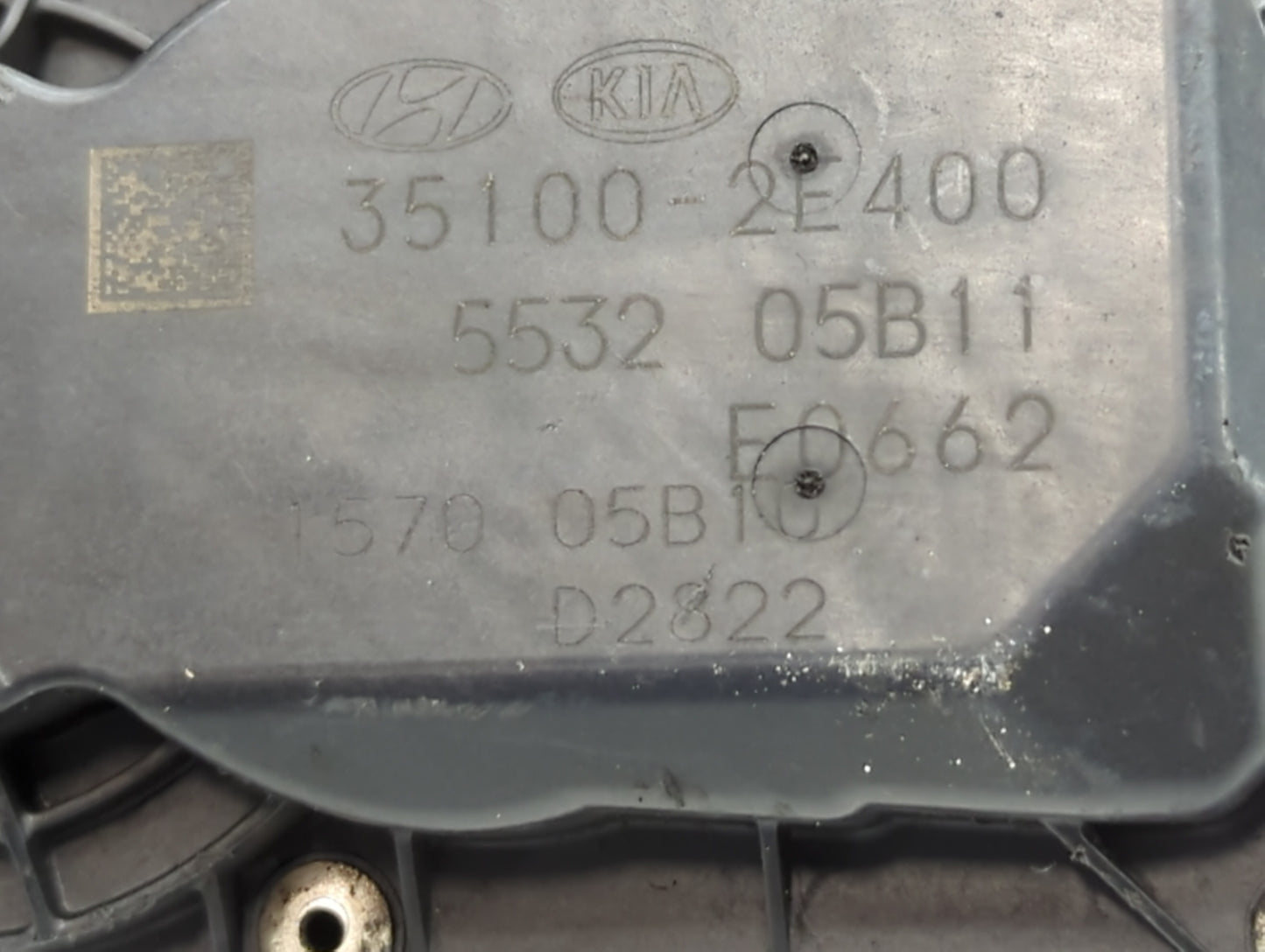 2018-2021 Hyundai Kona Throttle Body P/N:5532 10S15 Fits Fits 2012 2013 2014 2015 2016 2018 2019 2020 2021 OEM Used Auto Par