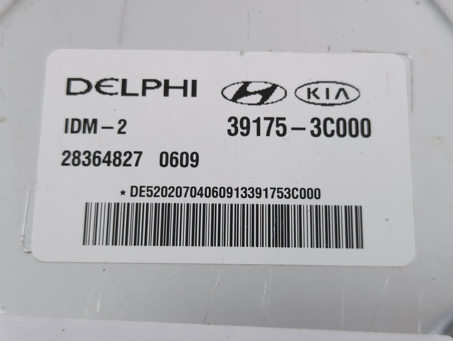 2013-2018 Hyundai Santa Fe PCM Engine Control Computer ECU ECM PCU OEM P/N:39175-3C000 Fits OEM Used Auto Parts - Oemusedaut