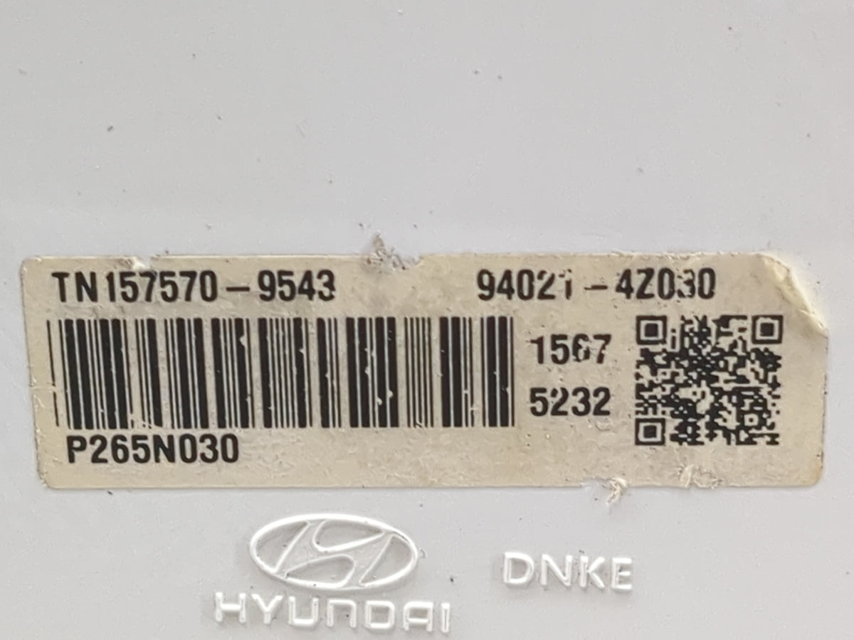 2017-2018 Hyundai Santa Fe Instrument Cluster Speedometer Gauges P/N:94021-4Z030 TN157570-9543 Miles:58K Fits Fits 2017 2018